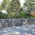 Gabion 5 mm-es dróttal és 5x5 cm-es hálóval 300x20x50 cm