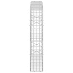 Gabion 5 mm-es dróttal és 5x5 cm-es hálóval 100x20x100 cm 4