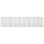 Gabion 5 mm-es dróttal és 5x5 cm-es hálóval 450x30x100 cm 3