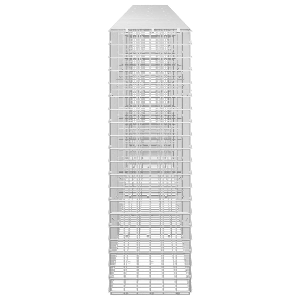 Gabion 5 mm-es dróttal és 5x5 cm-es hálóval 550x30x100 cm 4