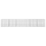 Gabion 5 mm-es dróttal és 5x5 cm-es hálóval 600x30x100 cm 3
