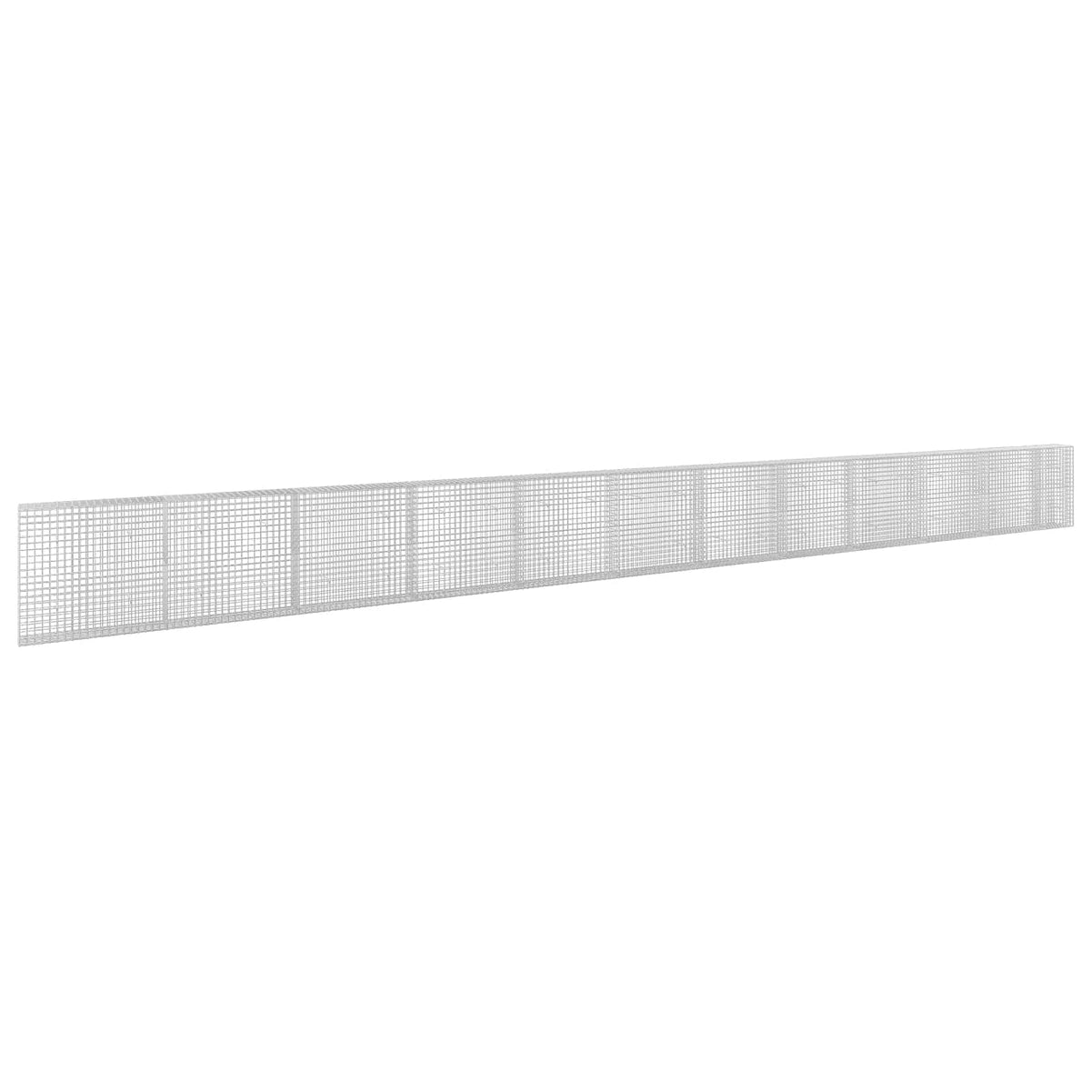Gabion 5 mm-es dróttal és 5x5 cm-es hálóval 1150x30x100 cm 2