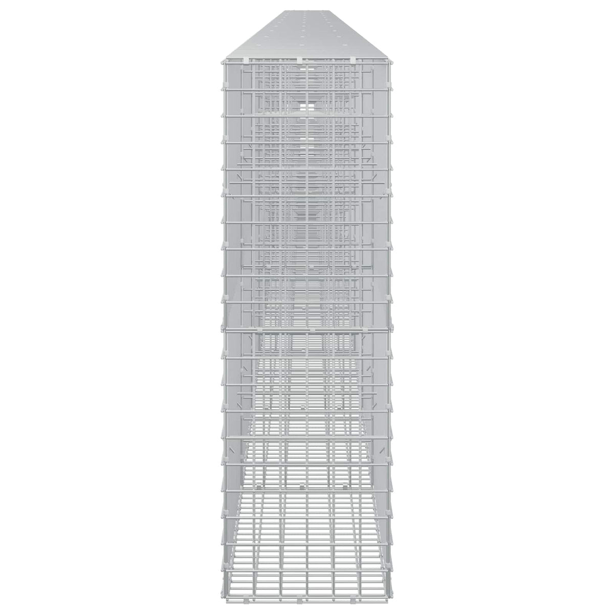 Gabion 5 mm-es dróttal és 5x5 cm-es hálóval 1150x30x100 cm 4