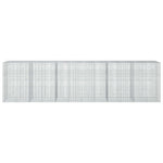 Gabion 5 mm-es dróttal és 5x5 cm-es hálóval 600x50x150 cm 3