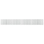 Gabion 5 mm Dróttal és 5x10 cm Rácsos 800x10x100 cm 3