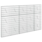 Gabion 5 mm Dróttal és 5x10 cm Rácsos 250x10x150 cm 2