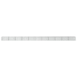Gabion 5 mm Dróttal és 5x10 cm Rácsozással 1100x20x50 cm 3