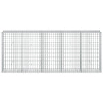 Gabion 5 mm Dróttal és 5x10 cm Rácsozással 250x30x100 cm 3