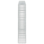 Gabion 5 mm Dróttal és 5x10 cm Rácsos 350x30x150 cm 4