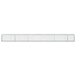 Gabion 5 mm Dróttal és 5x10 cm Rácsos 550x50x50 cm 3