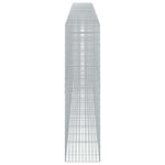 Gabion 5 mm Dróttal és 5x10 cm Rácsos 700x50x200 cm 4