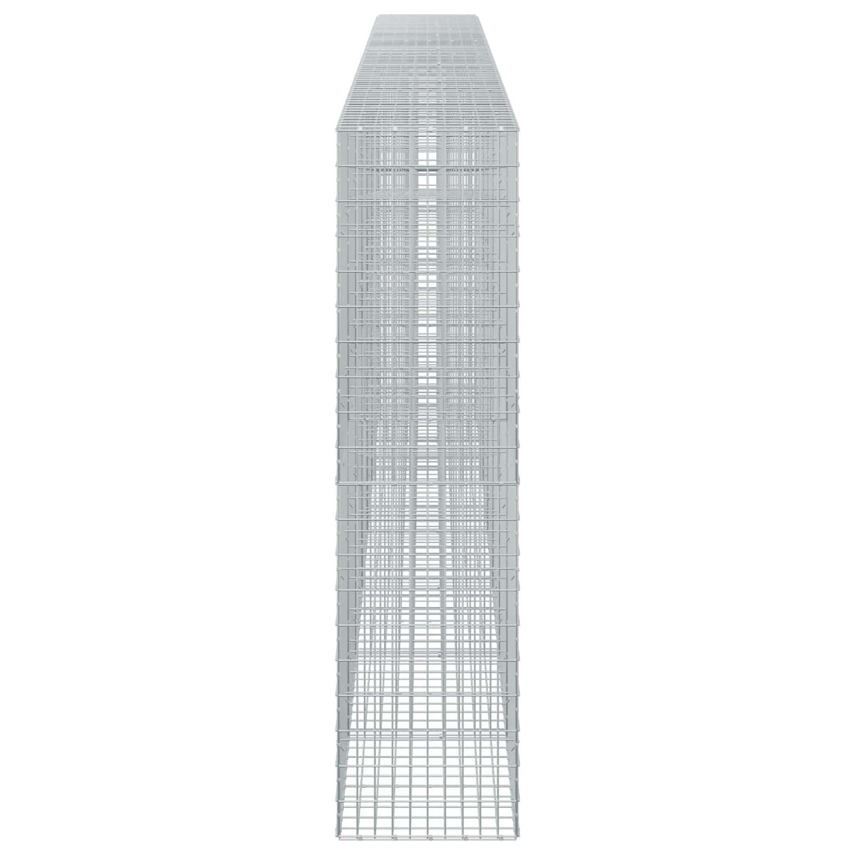 Gabion 5 mm Dróttal és 5x10 cm Rácsos 700x50x200 cm 4