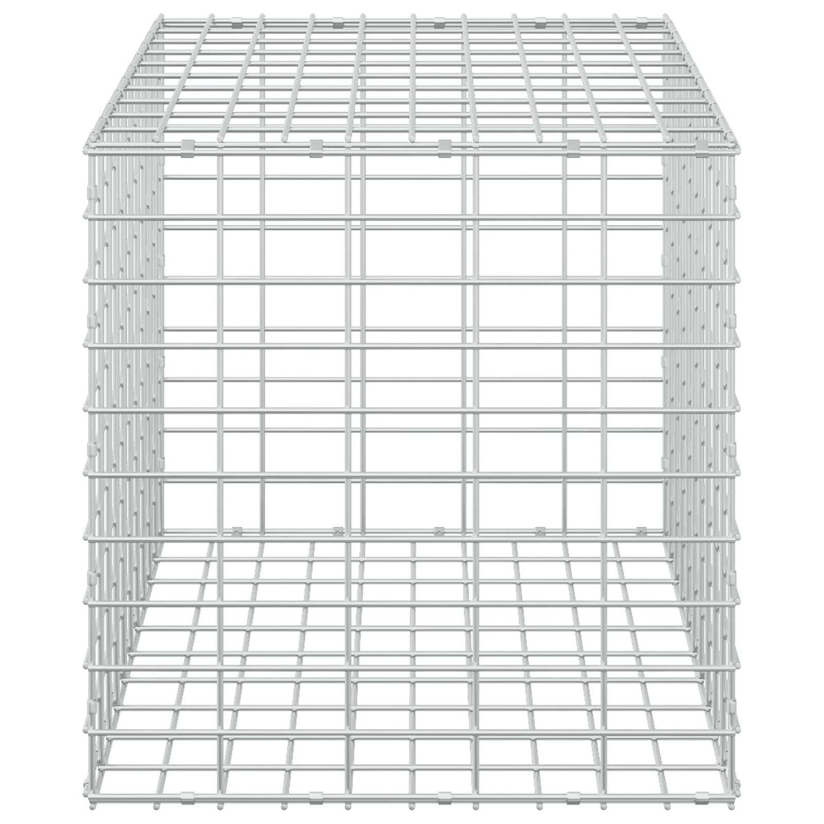Gabion 5 mm Dróttal és 5x10 cm Rácsozással 50x100x50 cm 3