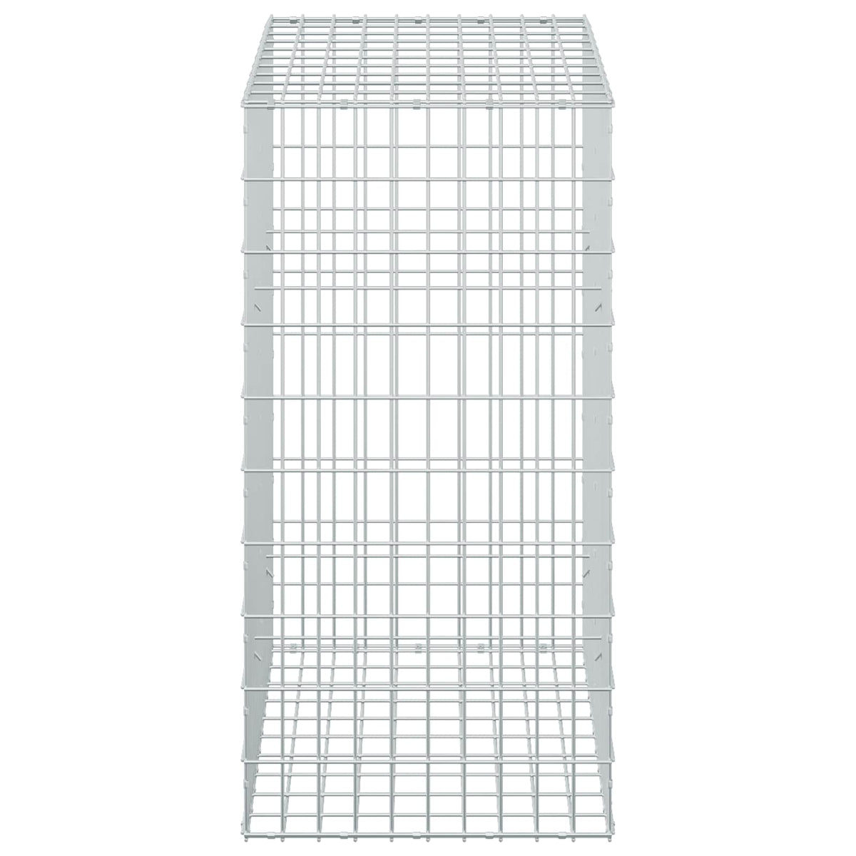 Gabion 5 mm Dróttal és 5x10 cm Rácsozással 50x100x100 cm 3