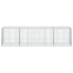 Gabion 5 mm Dróttal és 5x10 cm Rácsozással 400x100x100 cm 3