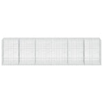 Gabion 5 mm Dróttal és 5x10 cm Rácsos 600x100x150 cm 3