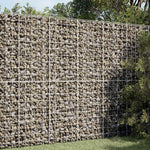 Gabion 5 mm-es dróttal és 10x10 cm-es hálóval 100x20x200 cm