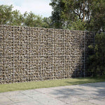 Gabion 5 mm-es dróttal és 10x10 cm-es hálóval 250x30x200 cm