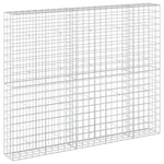 Gabion 5 mm-es dróttal és 10x10 cm-es hálóval 250x30x200 cm 2