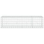 Gabion 5 mm-es dróttal és 10x10 cm-es hálóval 200x50x50 cm 3