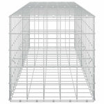 Gabion 5 mm-es dróttal és 10x10 cm-es hálóval 200x50x50 cm 4