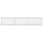 Gabion 5 mm-es dróttal és 10x10 cm-es hálóval 300x50x50 cm 3