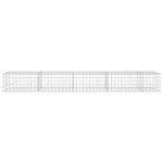 Gabion 5 mm-es dróttal és 10x10 cm-es hálóval 450x50x50 cm 3