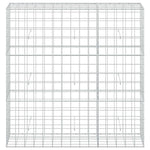 Gabion 5 mm-es dróttal és 10x10 cm-es hálóval 150x50x150 cm 3