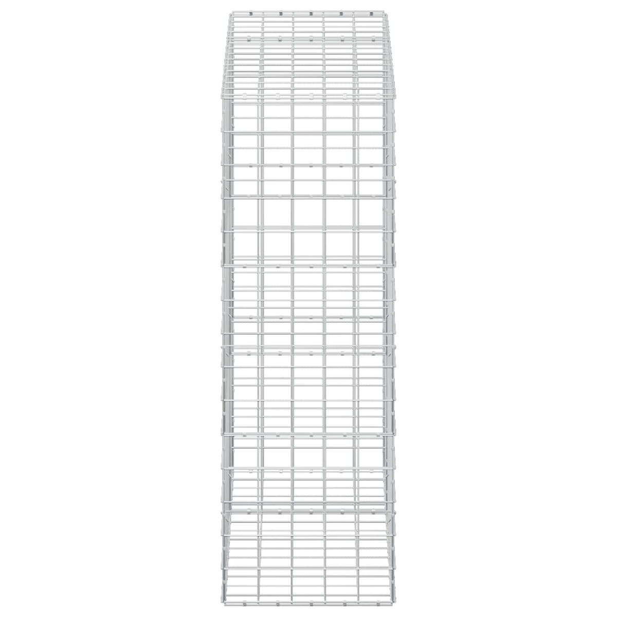 Gabion 5 mm-es dróttal és 10x10 cm-es hálóval 150x50x150 cm 4
