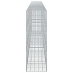 Gabion 5 mm-es dróttal és 10x10 cm-es hálóval 750x50x150 cm 4