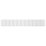 Gabion 5 mm-es dróttal és 10x10 cm-es hálóval 1100x50x150 cm 3