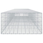 Gabion 5 mm-es dróttal és 10x10 cm-es hálóval 800x100x50 cm 4