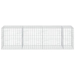 Gabion 5 mm-es dróttal és 10x10 cm-es hálóval 350x100x100 cm 3
