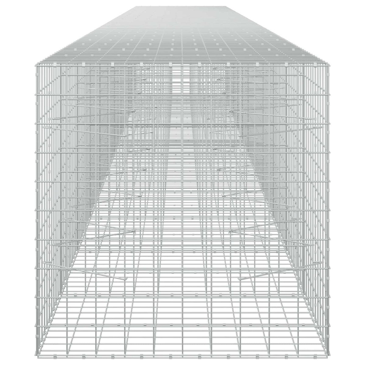 Gabion 5 mm-es dróttal és 10x10 cm-es hálóval 1150x100x100 cm 4