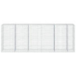 Gabion 5 mm-es dróttal és 10x10 cm-es hálóval 550x100x200 cm 3
