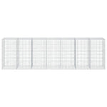 Gabion 5 mm-es dróttal és 10x10 cm-es hálóval 700x100x200 cm 3