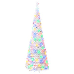 Pop-up LED-es karácsonyfa 180 cm 150 LED PVC és PET Fehér 4