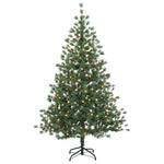 Műanyag Hajtogatós Karácsonyfa 150 cm 150 LED Meleg fehér 4