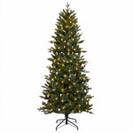 Műanyag Hajtogatós Karácsonyfa 120 cm 150 LED Meleg fehér 4