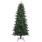 Műkarácsonyfa gömbbel 150 cm 150 LED Meleg fehér PVC és PE Zöld 5