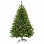 Világos zöld műkarácsonyfa gömbökkel 120 cm 150 LED Meleg fehér 5