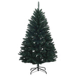 Sötétzöld műfenyő gömbökkel 150 cm 150 LED Meleg fehér 5