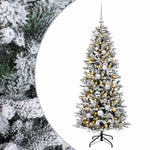 Műkarácsonyfa gömbbel 120 cm 150 LED Meleg fehér PVC és PE 2