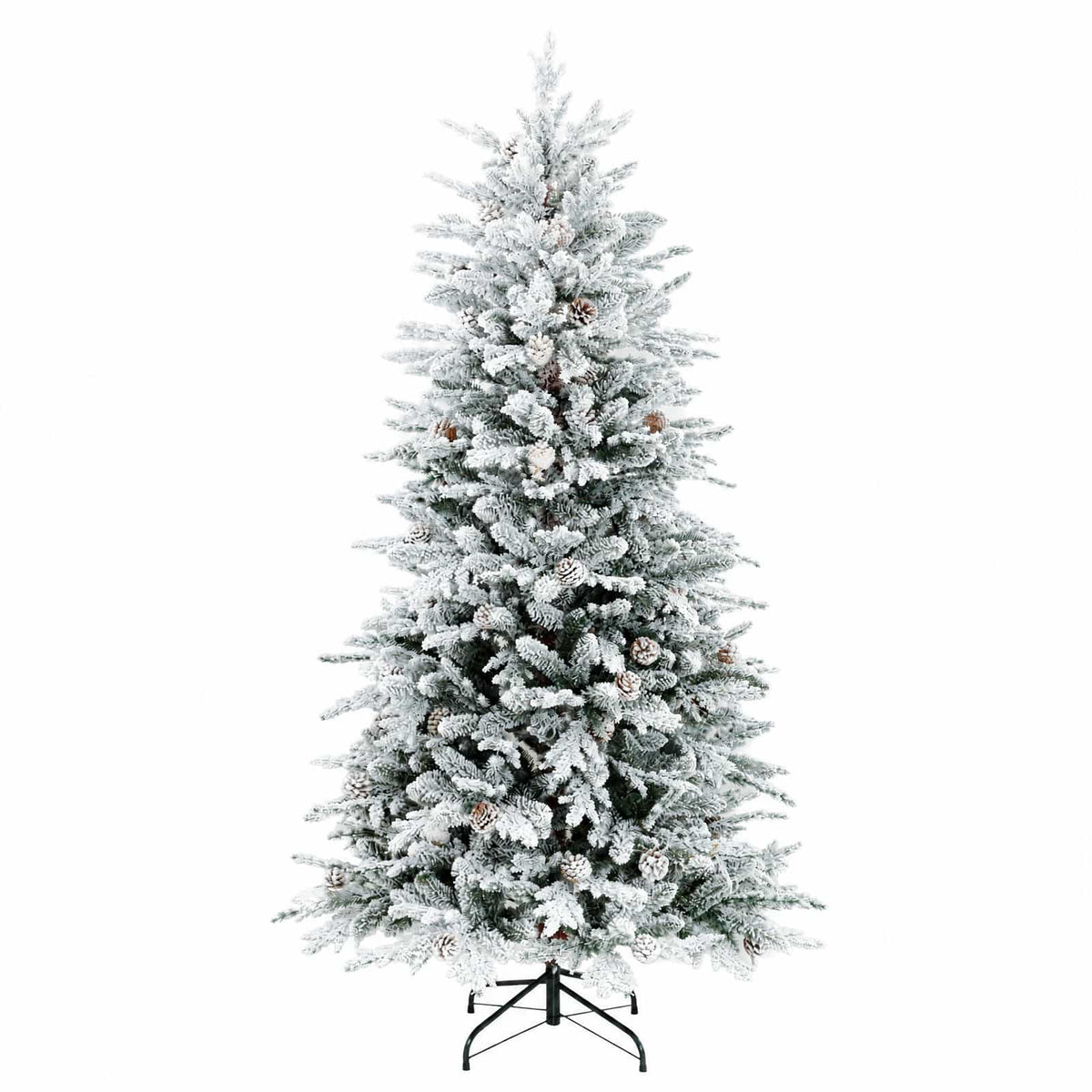 Műkarácsonyfa gömbbel 150 cm 150 LED Meleg fehér PE és PVC 5