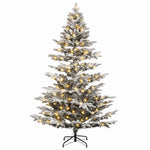 Műanyag Hajtogatós Karácsonyfa 180 cm 300 LED Meleg fehér 4