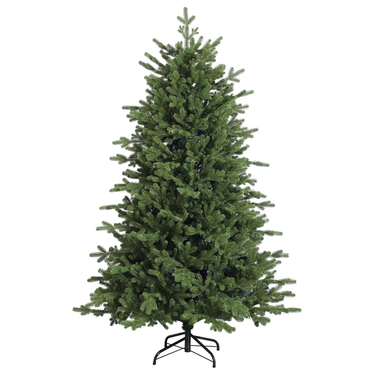 Műanyag Hajtogatós Karácsonyfa 210 cm 300 LED Meleg fehér 5