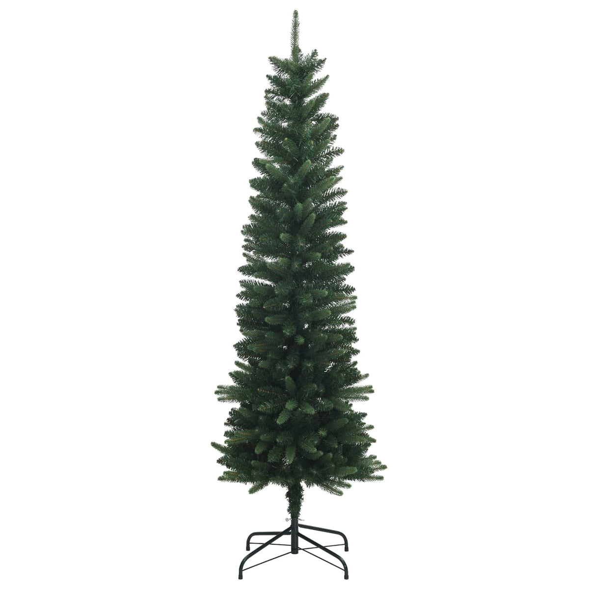 Mű Karcsú Karácsonyi Fa 210 cm 300 LED Meleg fehér PE és PVC 5