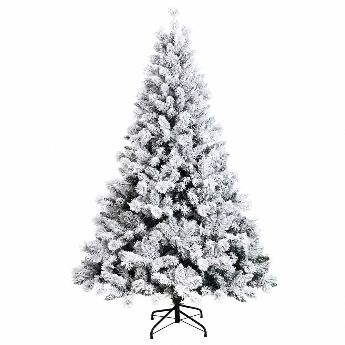 Műfenyő gömbökkel 240 cm 300 LED Meleg fehér PVC és fém 5