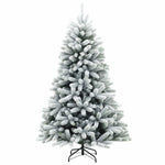 Műfenyő gömbökkel 180 cm 300 LED Meleg fehér PVC és fém 5