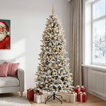 Műkarácsonyfa gömbbel 180 cm 300 LED Meleg fehér PVC és PE 3
